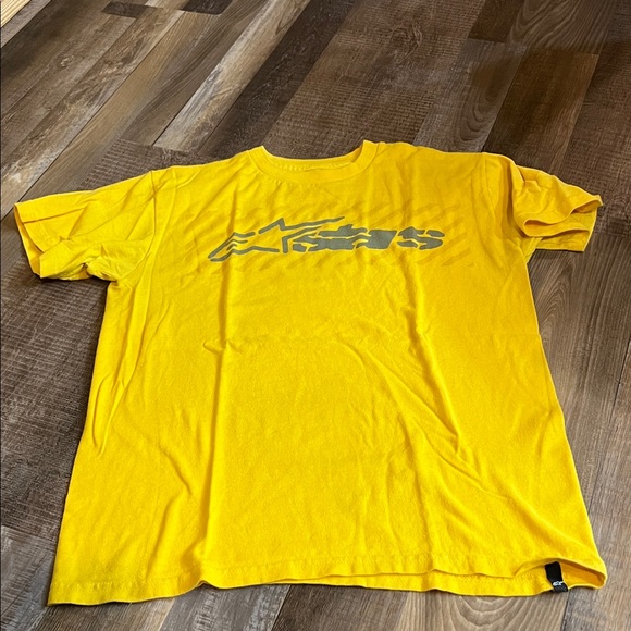 Alpinestars Vibrant Yellow Short Sleeve Tee - Picture 1 of 3